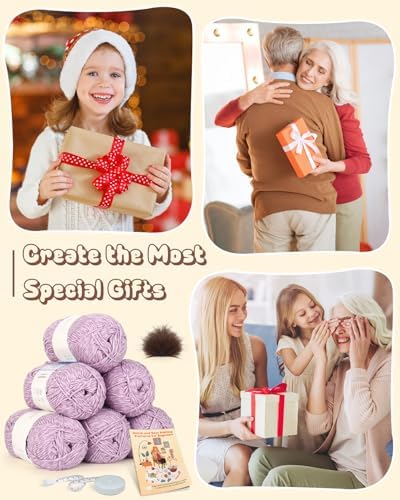 Katech Knitting Kit for Beginners Adults-Beginners Knitting Kit for Kids - Image 6