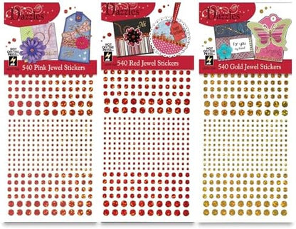 Paper Wishes – Jewel Dazzles Sticker Collection | Unique Stickers for Scrapbooking, Cardmaking, Gifts and All of Your DIY Crafting, Art and Creative Projects - Inspiration at Your Fingertips - Image 3