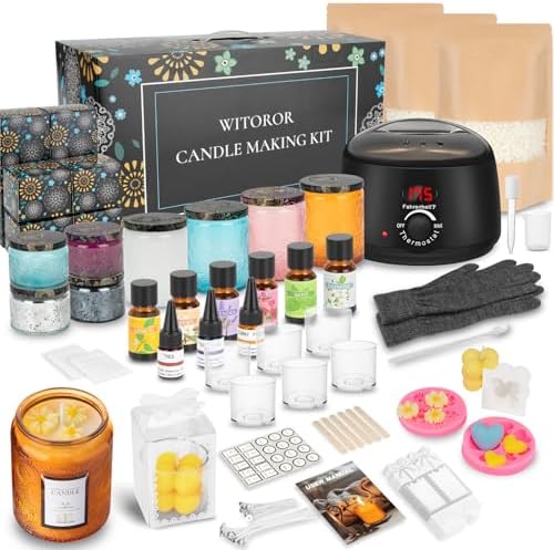 WITOROR Candle Making Kit, Scented Candles Making Kit for Adults DIY by WITOROR