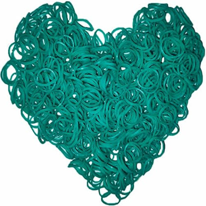 Loom Rubber Band Refill, Grass Green 900 Pcs. by Yowamho