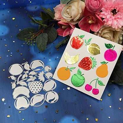 Fruits Metal Cutting Dies Stencil Die Cuts for Scrapbooking Card Making DIY Album Stamp Paper Card Embossing Photo Decorative - Image 7