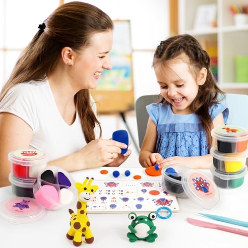 Helsort Air Dry Clay Kit for Kids, 12 Animals Modeling Clay Set, Kids Craft - Image 6