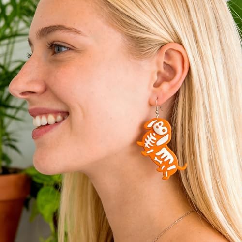 13Pcs Skeleton Polymer Clay Cutters Ceramic Clay Earrings Cutters - Image 4