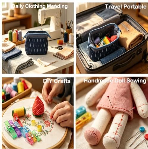 86PCS Sewing Kit for Adults, Complete Hand Sewing Supplies with Storage Bag - Image 7