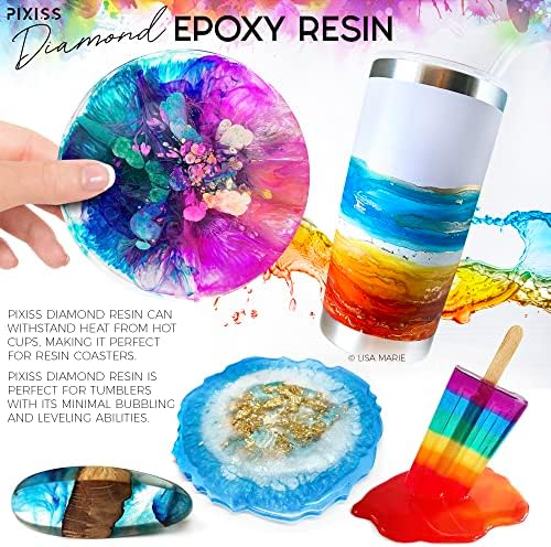 Pixiss Epoxy Resin for Molding and Casting (Crystal Clear, 8 oz) - Image 4