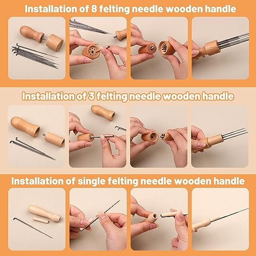 Yizzvb 127 Pcs Needle Felting Needles, Needle Felting Tools Felting Needles - Image 4