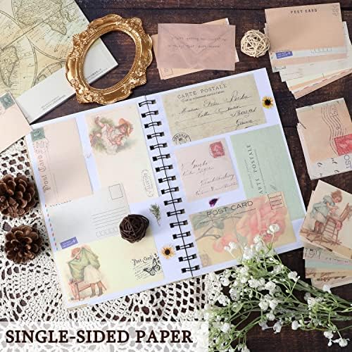 GNILLKO 445 PCS Vintage Scrapbook Supplies Kit - Image 3