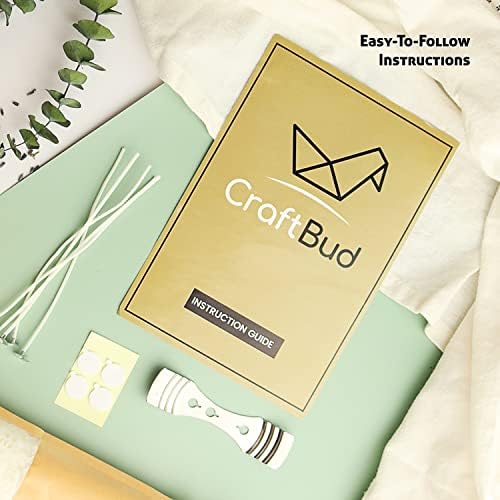 CraftBud Candle Making Kit - 58 Pieces Soy Candle Making Kit - Complete Candle Maker Kit - Best Candle Maker Kit for Adults and Beginners - Candle Kit with 16 Colors, Full Candle Kit - Image 5