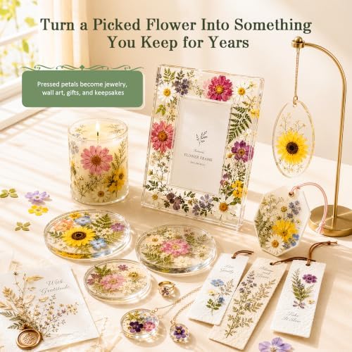 Aboofx Wooden Flower Pressing Kit, 11x11 Inch 10 Layers for Pressed Flowers - Image 6