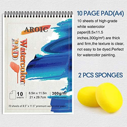 48 Colors Watercolor Paint Set for Adults and Beginners - Image 5