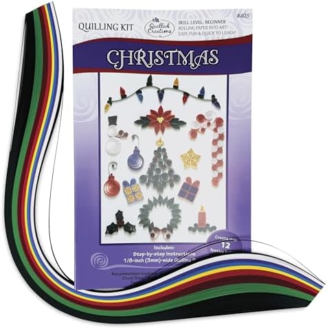 Quilled Creations Christmas Quilling Kit by Quilled+Creations