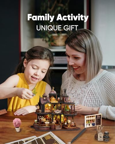 DIY Miniature House Kit Dollhouse Kit for Adults to Build Mini Magic House - Image 2