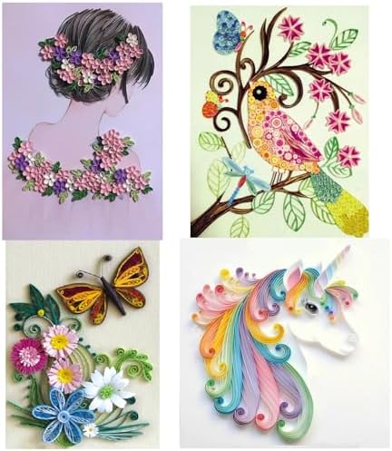 Konsait 20 Pack Paper Quilling Accessories Kit - Quilling Supplies for Adults - DIY Drawing Handcraft - Image 4