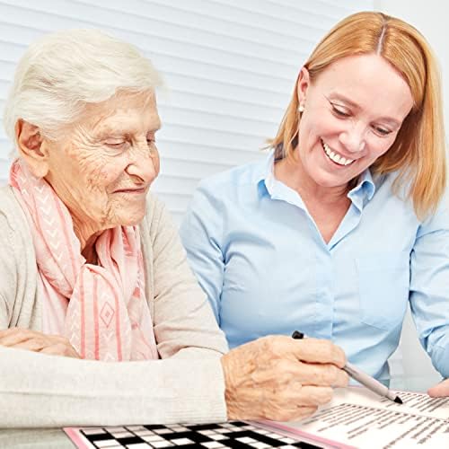 Keeping Busy Crossword Dementia Activities for Seniors | Alzheimer Products for Elderly Patients | Fun Memory Game Toy & Cognitive Brain Puzzle for Senior Citizens w/Memory Loss or Alzheimers - Image 7