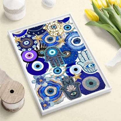 Diamond Art Kits for Adults, Evil Eye Diamond Art Painting Kits for Adults - Image 2