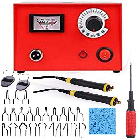 TOPCHANCES Wood Burning Kit,Pyrography Wood Burning Kit for Adults,50W Pyrography Machine Wood Burner for Wood and Gourd - Dual Pens and 20pcs Wire Tips by TOPCHANCES