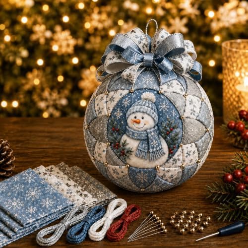 SellQuick Christmas Classics Patchwork Ornament DIY Kit，D by Unknown
