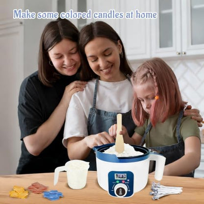 KQU Digital Wax Melting Pot with Temperature Control for Candle Making - Image 6