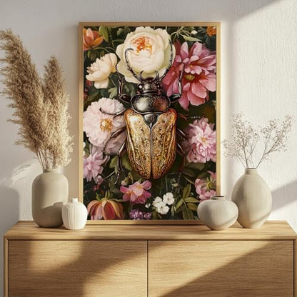 Bettle Paint by Numbers Kit for Adults, 16x20 inch - Image 2