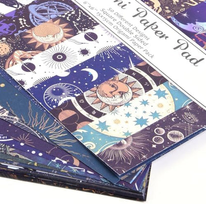 Origami Paper 50 Sheets, 6-Inch Square Double Sided Colored Craft Paper - Image 6