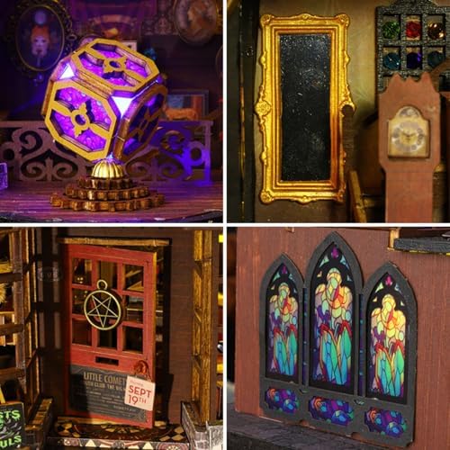OZJAY Miniature House Kit for Adults, Mini House Kit with LED - Image 6