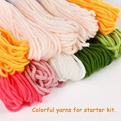 Pllieay Punch Needle Embroidery Starter Kits for Kids and Adults Beginners - Image 4