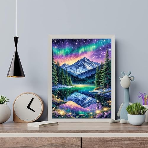 Arttoplus Starry Night Paint by Numbers Kit for Adults Beginner 16x20 inch - Image 4