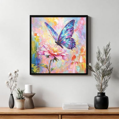 Arttoplus Butterfly Paint by Numbers Kit for Adults Beginner 16x20 inch - Image 4