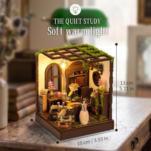 Spilay DIY Miniature House Kit for Adults, Miniature Dollhouse Kit - Image 2