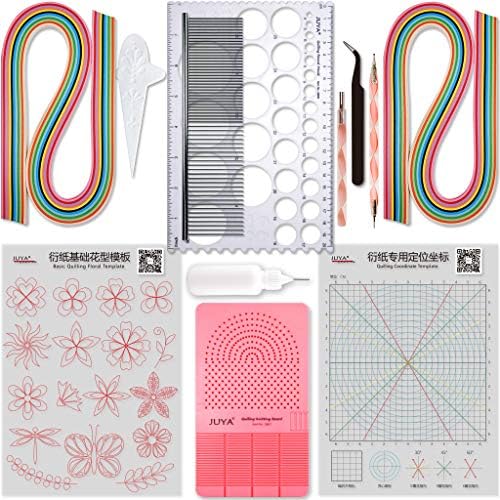 JUYA Quilling Paper and Tools Classic Pink Set QK10 by JUYACrafts