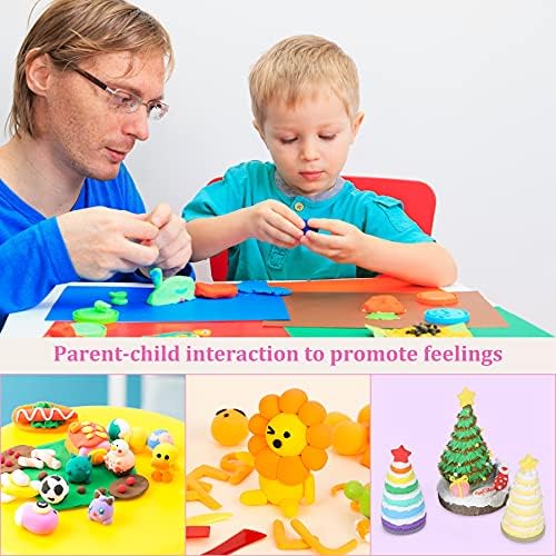 Aestd-ST Polymer Clay Kit 72 Colors, Oven Bake Modeling Clay for Kids - Image 4