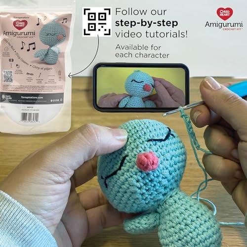 Red Heart Amigurumi Chirp The Bird Kit - Image 3
