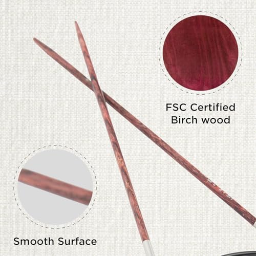 KnitPro Dreamz Fixed Circular Needles 40" (100cm) | US Size 1.5 (2.5mm) - Image 2