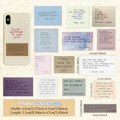 180PCS Vintage Bible Verse Stickers for Scrapbooking & Bible Study Supplies - Image 3