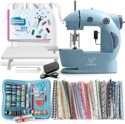 CraftBud Mini Sewing Machine for Beginners, Adults and Kids Sewing Machine by CraftBud