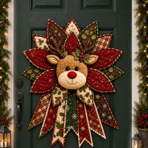 Daily Partner Quilted Christmas Door Hanging DIY Sewing Kit (C) by DailyPartner