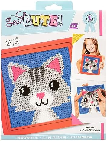 ColorBok 73430 Sew Cute Needlepoint Lola Cat by Colorbok