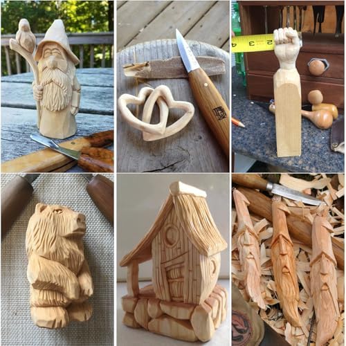 2 Pack 10x3x3 inch Basswood Carving Blocks, Unfinished Bass Wood Blocks for Wood Carvings for Home, Class, Arts, Crafts, Christmas DIY Supplies - Image 4