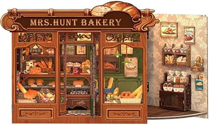 Fsolis DIY Miniature House Kit - Book Nook Bakery by FsolisDIYDollhouse