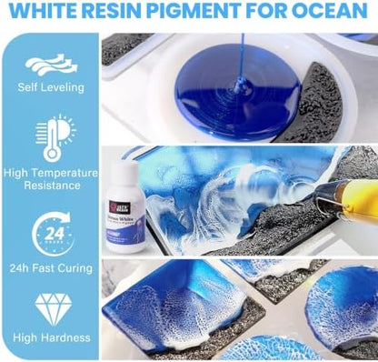 LET'S RESIN 1 Gallon Epoxy Resin Kit with Color Pigment, Clear Resin Kit - Image 4