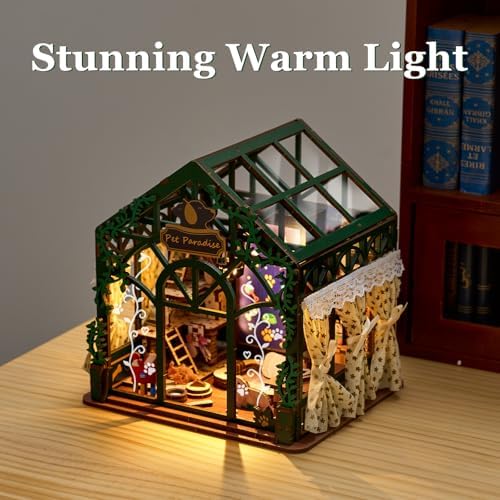 Miniature Dollhouse Kit, DIY Mini House Kit for Adult - Image 5
