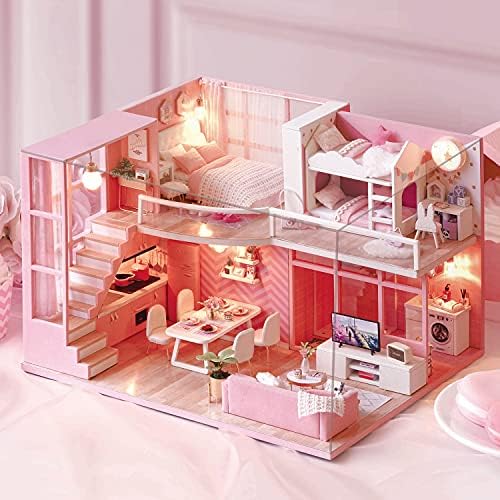 DIY Miniature Dollhouse Kit with Furniture Plus Dust Proof & Music Movement - Image 2