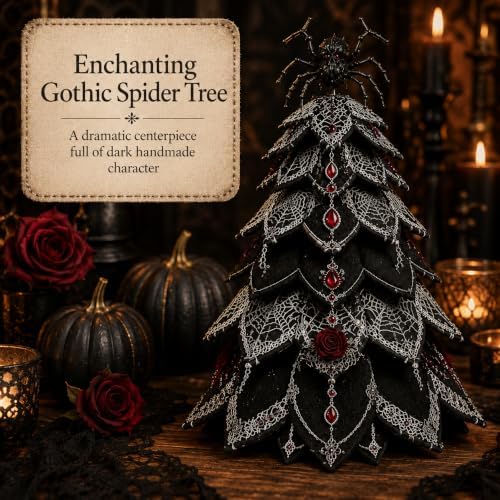 2026 New Christmas & Halloween DIY Quilted Fabric Tree Kit, 3D Layered Sewing Craft Set for Beginners, Christmas Tree Quilt Kit, Handmade Tabletop Holiday Decor, Gift for Craft Lover - Image 4