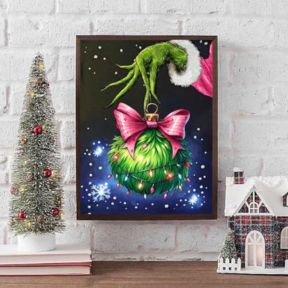 Christmas Paint by Numbers Kit for Adults,Winter Painting by Numbers,DIY Acrylic Paint Kit for Adults Beginners Without Frame,Easy Christmas Adult Paint by Number Kits on Canvas for Decor 16x20inch - Image 4
