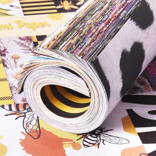 6x6" Origami Paper,100Sheets Double Sided Colored Paper,Square Craft Paper - Image 4