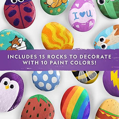 National Geographic Rock Painting Arts and Crafts Activity Kit for Kids - Image 3