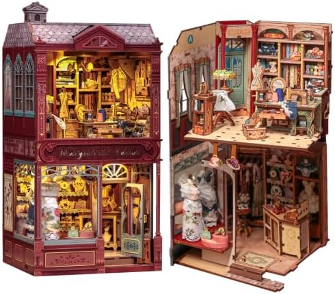 Fsolis Book Nook Kit - DIY Miniature House Kit for Adults by FsolisDIYDollhouse