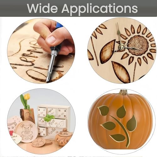 Gifts for Teen, Wood Burning Kit Craft With 2 Wood Burning Pens - Image 5