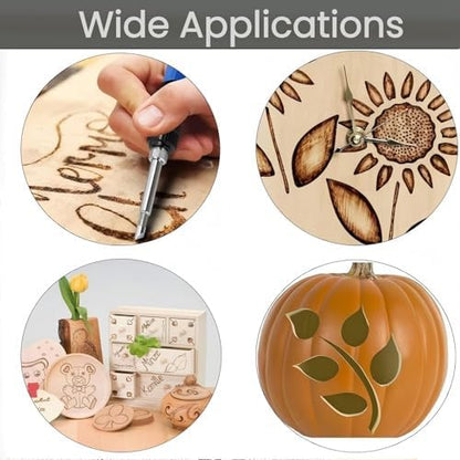 Gifts for Teen, Wood Burning Kit Craft With 2 Wood Burning Pens - Image 5