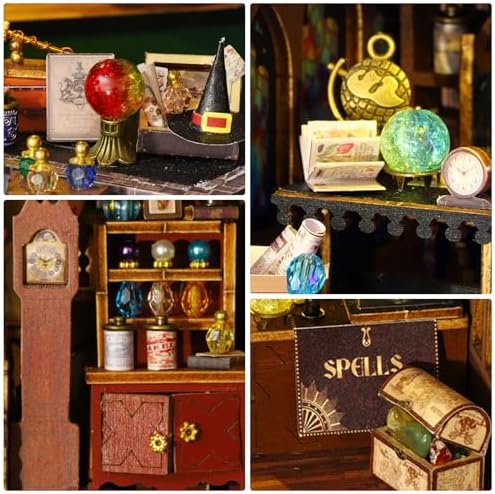 DIY Miniature House Kit, Mini House Building kit for Adults, Treasure House - Image 3